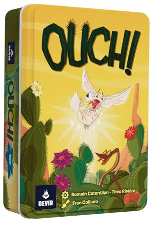 Devir - Ouch Lata, Juego de Cartas, Juego Fácil, Pequeño y Portátil, Juego de Mesa de Viaje, a Partir de 5 Años (BGOUCLSP)