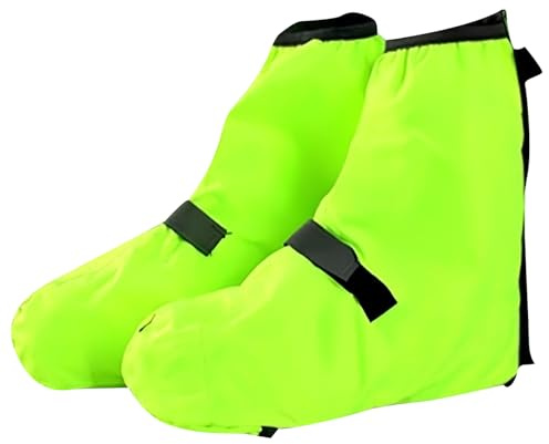 MLPKOI Bike Gaiter Short, Copriscarpe Impermeabili con Strisce Riflettenti, Unisex_Adult Bike Gaiter Short Over Shoes, Copriscarpe Pioggia Bici Riutilizzabile, Impermeabili e Resistenti all'umidità