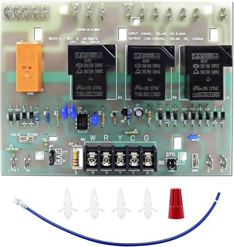 48K98 Upgrade Furnace Control Board Replacement for Lennox OEM, Replace for BCC3 Compatible with 65K29/LB-90676 Circuit Board