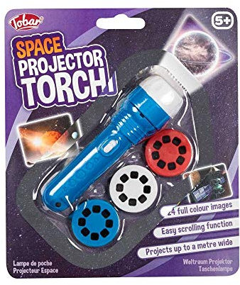 Tobar Space Projector Torch - 24 Space Images Assorted Designs and Colours
