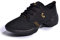 RHSMQ Tanzschuhe Professioneller Square Tanz, Freizeit Sporttanzschuhe, Damen Atmungsaktive Materh Ferse, Allgleiches praktische Frauenschuhe(39, Black Gold)