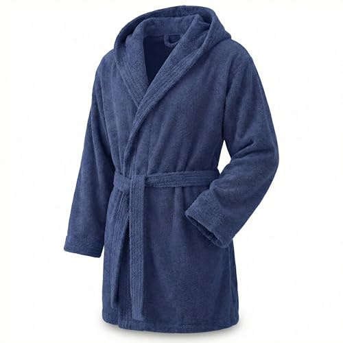 Top Towel Elegant - Badrock för kvinnor och män i 100 % bomull, 500 g/m² - val med huva eller utan huva - mjuk och absorberande för dusch, spa och pool