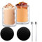 Nizirioo Lot De 2 Tasse À Café Double Paroi, Verres À Espresso 200ml, Tasses À Latte Macchiato Verre Transparent Avec 2 Cuillères Et 2 Sous-Verres Pour Café Thé Cappuccino Café Au Lait Bière Expresso