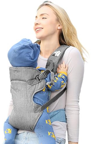 Verstellbare Multifunktionale Tragetuch Baby für Neugeborene und Kleinkinder - Atmungsaktive Koala Babytrage bis 18kg