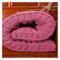 Sitzkissen für Bank Outdoor, Palettenkissen, Gartensofakissen, Bankkissen Bankauflage 40X40 100 120 200 150 110 cm, Sitzbankkissen Bankauflage für Fensterbank Oder Schaukel im Freien(Rose Red,55x65 cm