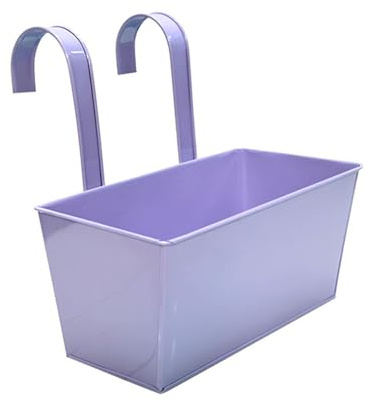 Qsvbeeqj Retro Simple Rectángulo Ornamento Plantador Suculenta Oferta Hogar Jardín Decoraciones para Macetas Alféizar de la ventana Multifuncional Macetas