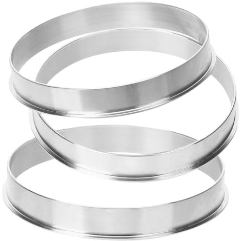 JECOMPRIS 3pcs Aluminum Cup Ring for Milk Tea Sealing Machine Replacement Gasket Compatible with Milky Tea Sealers Easy to Install Sealer Accessories for Home Coffee Shop and Store Use