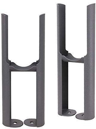 NRG Floor Mounting Radiator Leg Kit for Traditional 2 Column Radiator Anthracite
