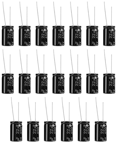 Jectse 20 Delar Elektrolytkondensatorer 450 V 22 µF Polariserade Kondensatorer 105 °C För Rörförstärkare