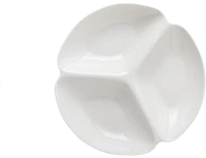 Plaques à fondue 4 pièces Ensemble de céramique colorée, ronde 21cm / 8.2inch 07