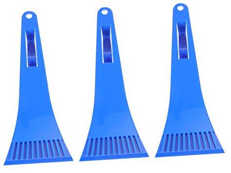 BESPORTBLE 9 STK Eisschaufel Autoschrott Enteisung Eiskratzer Mini-Kühlschrank Schaufel zum Entfernen von Schneeräumer Gefrierschrank Schaber Schneepflug Schneeschaufel