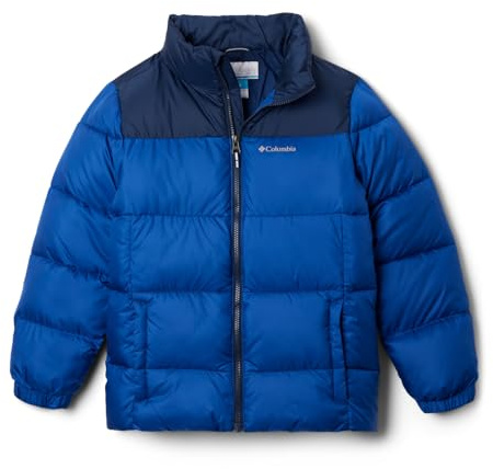 Columbia Puffect II Chaqueta, Aislamiento Thermarator, Mentonera, Bolsillos Seguros, Puños Elásticos - Juvenil Niños