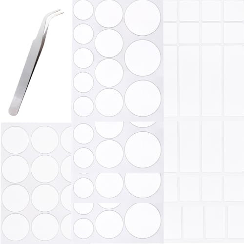 Moeey Double Sided Tape Heavy Duty for Picture Hanging,Strong 2 Sided Nano Adhesive Tape for Walls, Removable Mounting Tape Strips Dots for Home Decorations Balloon, Photo, Art Craft, Party Supplies