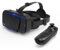 VR Headset, 3D Glasses Virtual Reality Headset with Controller, Universal VR Set Glasses Goggle Casque Bundle Adjustable Pupil Distance for Kid Adult Play 3D Video Game Movie(COLOR:black)