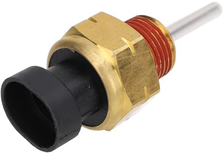 ANKROYU Sensor de interruptor de nivel de temperatura del refrigerante, transmisor hidráulico de latón con rosca de 1/2 pulgada para aplicaciones de tanque de de aceite de motor