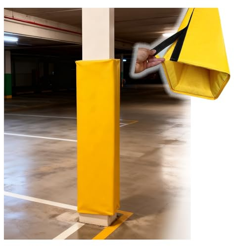 1,5 m fallskyddsmatta för garage, kolumnskydd för källare, skydd i alla väder för basketringar på gym, parkeringspolare och lekplatser