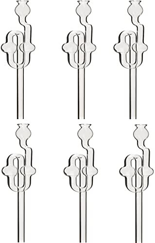 lilawelt24 Gärröhrchen aus Glas Gärrohr für Gummistopfen Gäraufsatz Gärspund Set