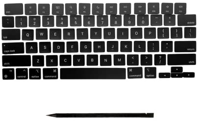 Generisch Ersatztasten für MacBook Pro 14 16 (2021) A2442 A2485 US-Layout QWERTY