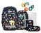 ergobag Pack Set ergonomischer Schulrucksack, Schulranzen, Vorgänger-Kollektion, flexibel 6-teilig 1.Klasse Grundschule