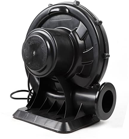 AOOUNGM Gebläse Hochdruckgebläse Gebläse 250/370W Elektrische Gebläse für Aufblasbare Spielzeuge Hüpfburg Gebläse mit Langem Netzkabel Elektrische Luftpumpen Geblase (370W)