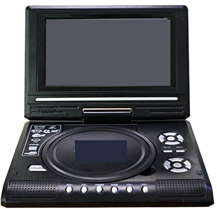 Bärbar DVD-spelare, DVD-spelare, 7,8 tums Bärbar HD-TV Hemma Bil DVD-spelare VCD CD MP3 DVD-spelare USB SD-kort RCA TV Portatil Kabelspel 16:9,for Home, Car