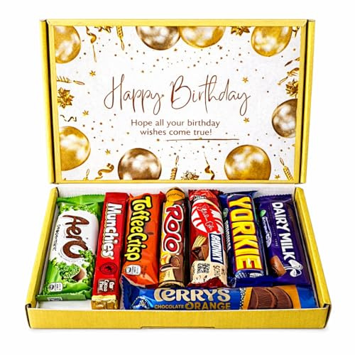 Birthday Chocolate Gifts for Men – Funny Chocolate Gift Box, Mens Birthday Gifts, Letterbox Chocolate Gift, Unique Chocolate Box