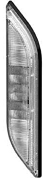 HELLA LED Backljus - Shapeline Style - 24V / 12V - klistrad - för lodrät montering - Kontaktutförande: AMP - 2-polig - 2ZR 013 401-031