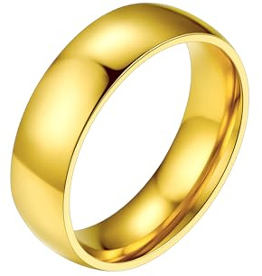 PROSTEEL Men's Stainless Steel Rings, 2/4/6/8MM Width Band - Send Gift Box