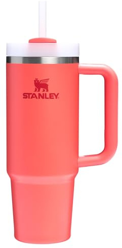 Stanley Quencher H2.O FlowState™ Tumbler 30 OZ Hot Coral