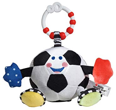 Newborn Soccer Ball | Soccer Baby Toy | Baby Gift | Extra Sensory Features for Babies and Infants | Part of The LITTLE SPORT STAR Collection