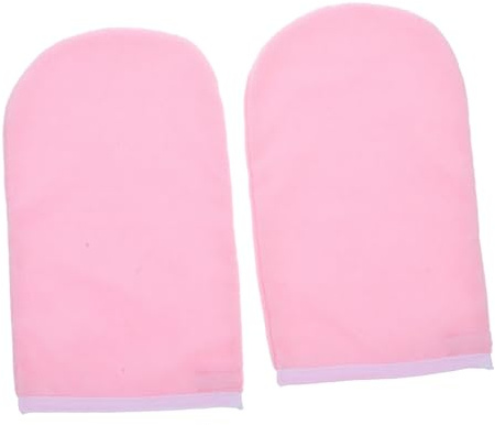 FOMIYES Guantes de Algodón Encerado para Mujer Portátiles para Spa Cómodos y Humectantes Guantes Hidratantes Cuidado de Manos