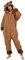 Panda Jumpsuit Damen Tier Oversized Kuschelig Schlafanzug Herren Lang mit Kapuze Reißverschluss Unisex Tier Tierkostüme Nachtwäsche Winter