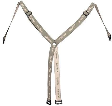 Hunter Safety System Flex Suspenders: Lightweight Hunting Suspenders for Tree Stand and Saddle Support – Essential Hunting Accessories to Prevent Slippage and Maximize All-Day Comfort