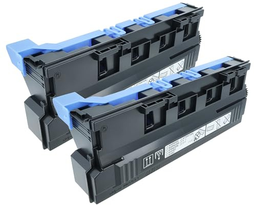 vhbw 2X Bac de récupération de Toner usagé Compatible avec Konica Minolta Bizhub C287, C227 imprimante Laser