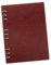 SHINEOFI Leather Ring Binder Notebook Binder Diary Notebook Tabs Portable Notepad Journal for Daily Use