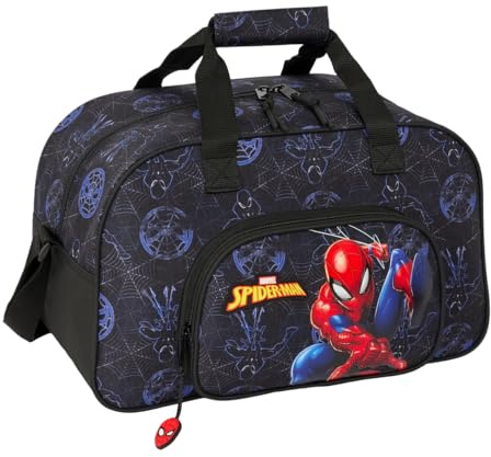 SAFTA Spiderman Attack - Bolsa de Deporte, Mochila, Ideal para Niños de Diferentes Edades, Cómoda y Versátil, Calidad y Resistencia, 40x23x24 cm