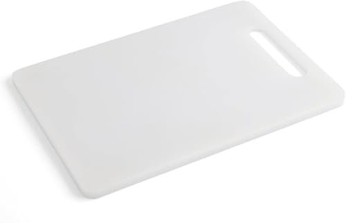 VIER - Tabla de cortar fabricada en polipropileno, SIN BPA NI PFOA, medidas 34cm (13.38 in) de largo por 24cm (9.44 in) de ancho.