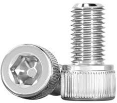 Drenky Vis Cylindriques 50 Pièces M3 X 10mm Vis Cylindrique à Six Pans Norme DIN 912 / ISO 4762 Visserie En Acier Inoxydable A2 V2A à Tête Cylindrique Entièrement Filetée Boulons