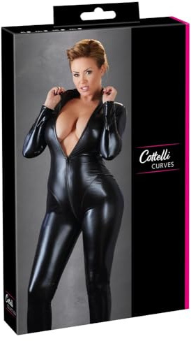 Cottelli Collection Plus Overall langarm, XL