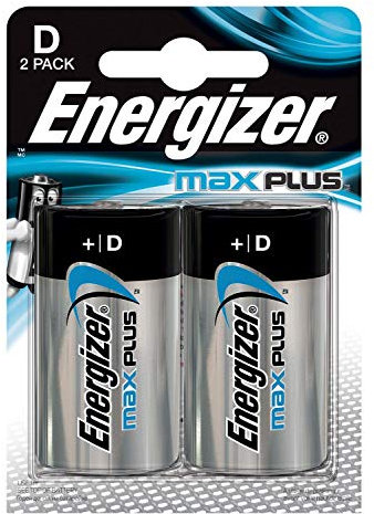 Energizer - Set di 5 blister da 2 pile alcaline Maxplus Mono/D/LR20, 1,5 V
