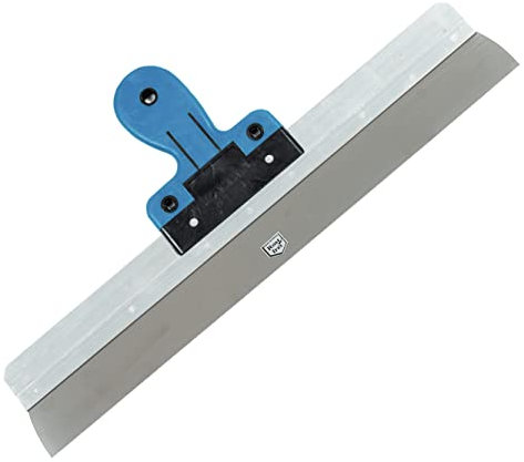 Karl Dahm Flächenspachtel 50 cm – Rostfreie Edelstahl-Spachtel mit ergonomischem Griff – Profi Werkzeug zum großflächigen Verspachteln von Wand- und Bodenflächen - Heimwerker und Profi