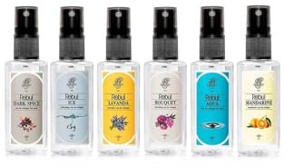 Rebul Lavanda, Aqua, Dark Spice, Ice, Bouquet, Mandarine Eau de Cologne | Kölnisch Wasser für Herren 6x50ml After Shave, Cologne, Rasierwasser für Herren und Damen