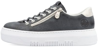 Rieker dam slip-ons Atlantic, gråblå, 38 EU
