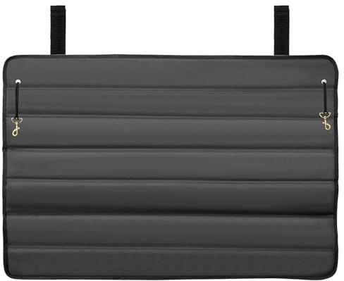 PWGHWG Protezione paraurti per auto, 96 × 63 cm, protezione paraurti per cani, bagagliaio pieghevole, protezione universale per bagagliaio e paraurti