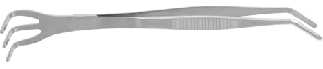 Yardenfun Rastrillo de Raíces y Pinzas de Acero Inoxidable 304, Herramienta Manual para Jardinería y Bonsáis Mango Corto Ergonómico, Cultivador de Suelo para Aflojar Tierra y Excavar