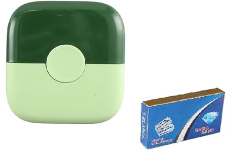 Mcnhbdgg Recortadora de Cabello para Recortar y Adelgazar el Flequillo. Herramienta Especial para Cortar Puntas Abiertas y Adelgazamiento. Pequeña y Portátil B