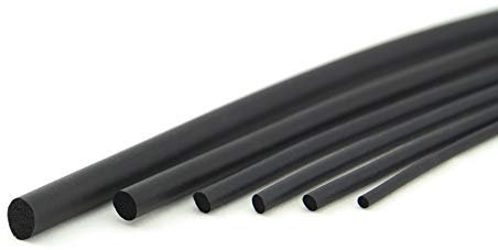 RS4 - Rundschnur von SMI-Kantenschutzprofi aus EPDM Moosgummi - Schwarz - Dichtung Gummischnur Fugendichtband Fugenprofil - witterungsbeständig - vielseitig einsetzbar - Durchmesser 4mm (10 m)