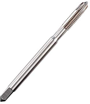UK Drills High Speed Steel Ground Thread Machine Taps - High Speed Twist Drill Bits for M3 - Set of 1, Steel drill, Stainless Steel, Cast Iron - 0.5mm
