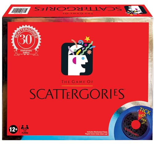 Winning Moves Scattergories 30th Anniversary Edition, Brown