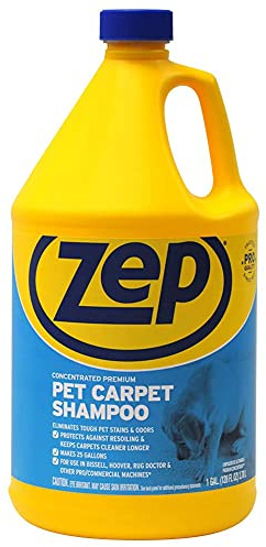 ZEP INC Carpet Shampoo, clear, 128 fl oz (Pack of 1)